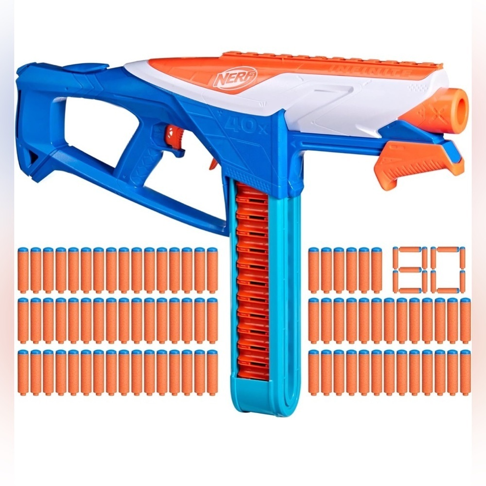 NEW Nerf N Series Infinite Dart Blaster Blue and Orange